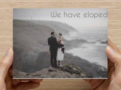 Elopement Card