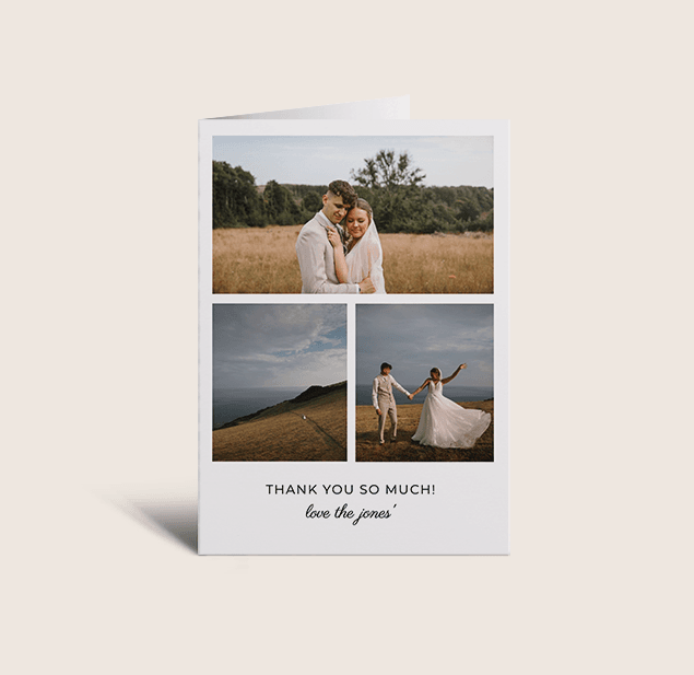 Jane Thank You Cards. Customisable