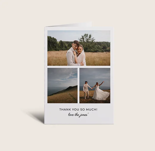 Jane Thank You Cards. Customisable