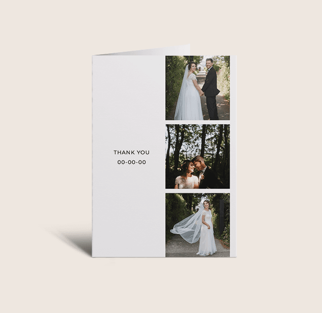 Fiona Thank You Cards. Customisable