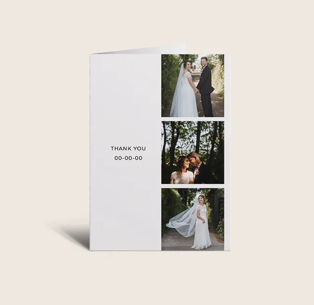 Fiona Thank You Cards. Customisable