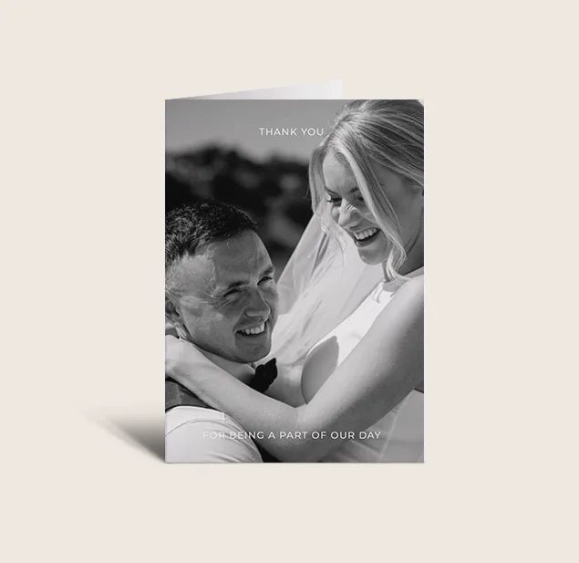 Fi Thank You Cards. Customisable