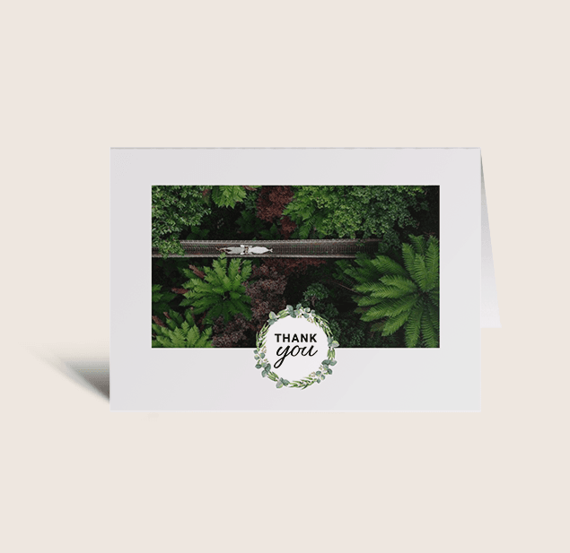 Jenny Thank You Cards. Customisable