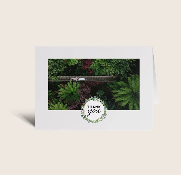 Jenny Thank You Cards. Customisable