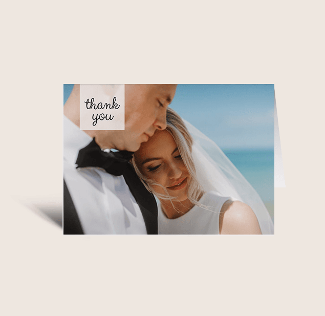 Natalie Thank You Cards. Customisable