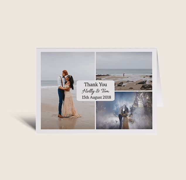 Margaret Thank You Cards. Customisable