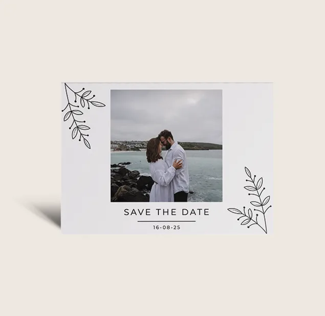 Bonnie - Save the Date postcard (Pack of 10)