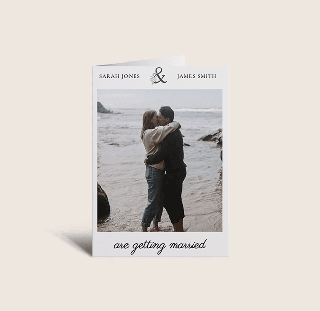 Lily Save the Date Cards. Customisable